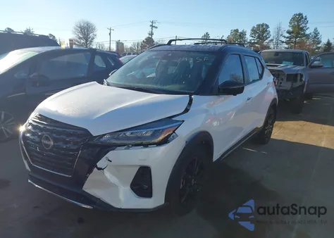 2022 Nissan Kicks Sr Xtronic Cvt z USA, uszkodzony, nr VIN 3N1CP5DV9NL515846